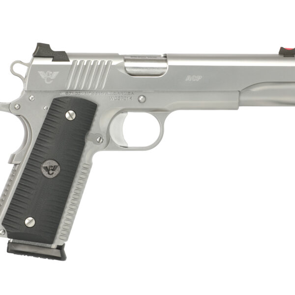 Wilson Combat ACP .45 ACP SA 1911 5″ Stainless Full-Size 8+1