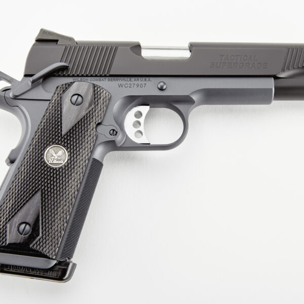 Wilson Combat Tactical Supergrade .45 ACP 5” 1911 Black — Premium Carry CA Compliant