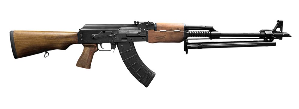 Zastava M72 RPK 7.62x39mm Semi-Auto Rifle 23" Walnut 30+1