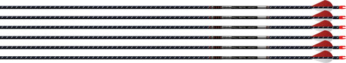 EASTON ARROW 5MM FMJ 300 – 6-PACK W/ 2″ BLAZER VANES