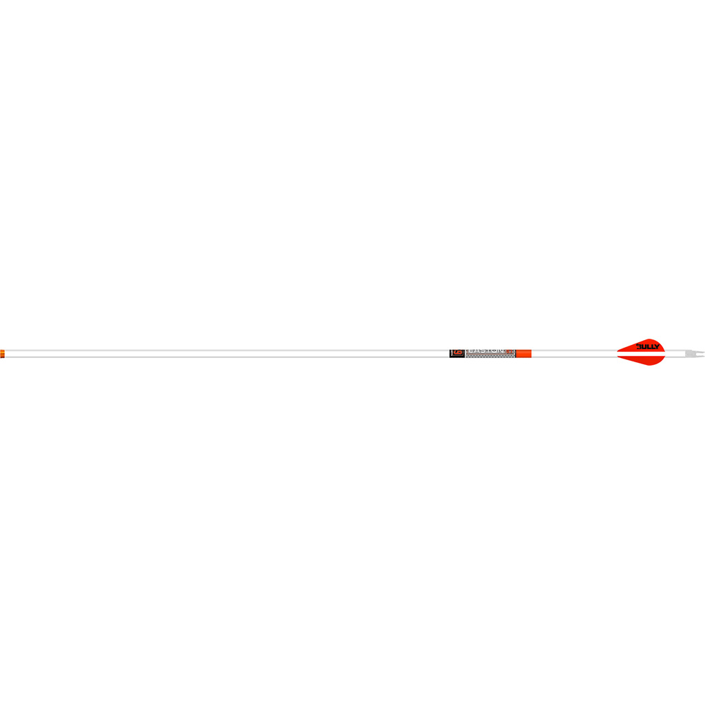 Easton 6.5 Whiteout Arrows 340 2 in. Bully Vanes 6 pk.