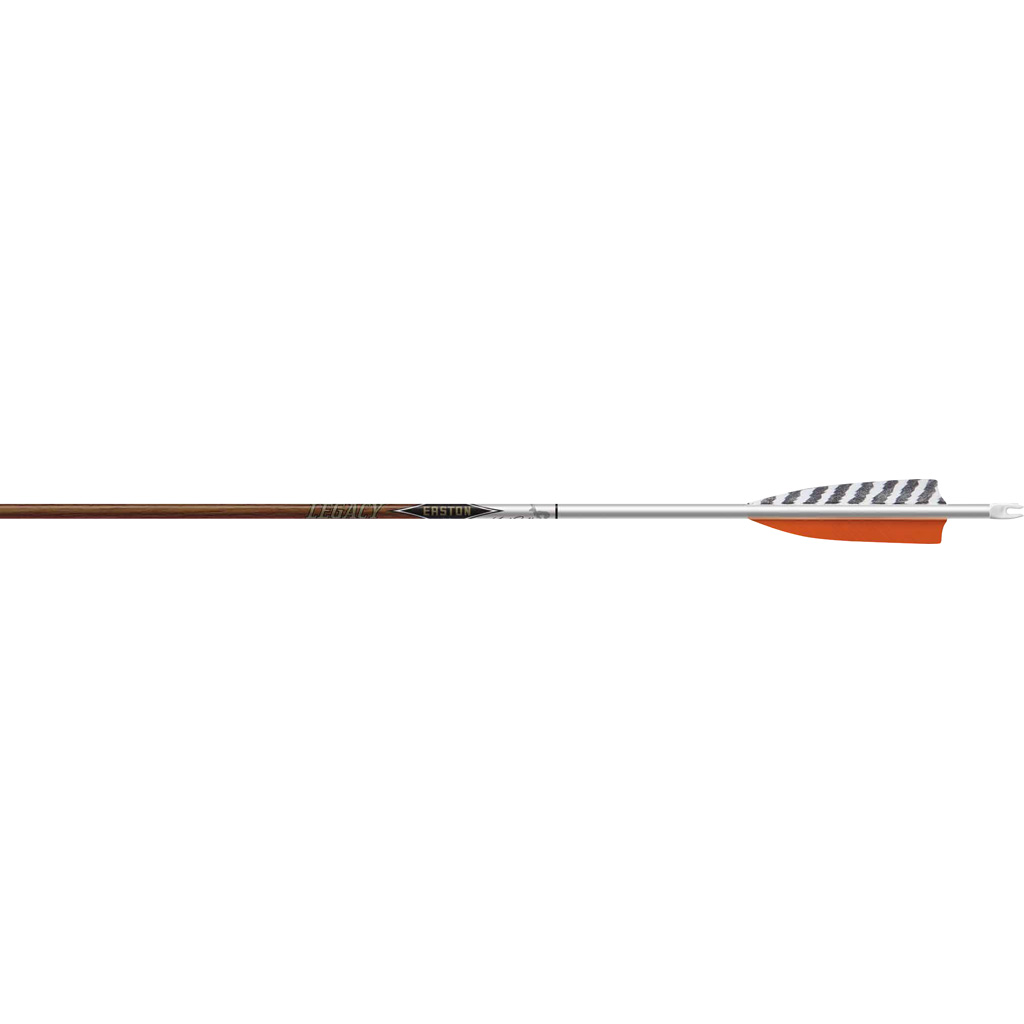 Easton Carbon Legacy 5mm Arrows 4 in. Helical Feathers 700 6 pk.