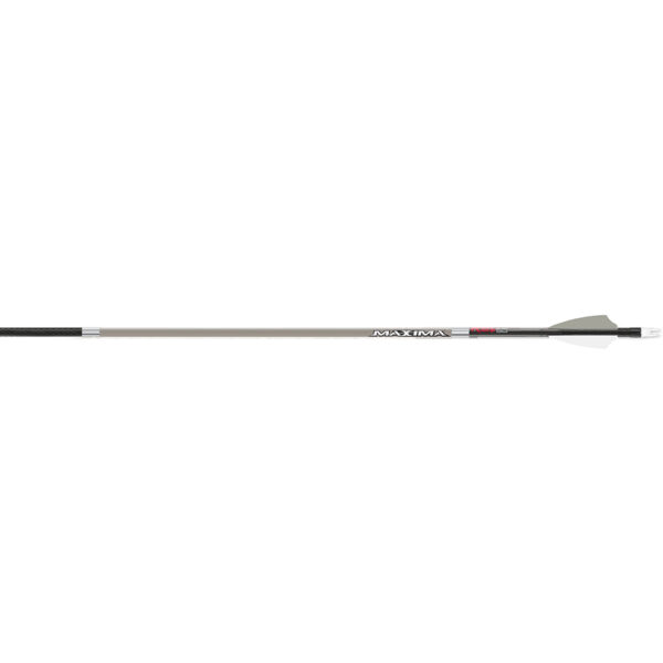 Carbon Express Maxima Red 6mm Stone Gray Arrows 350 6 pk.