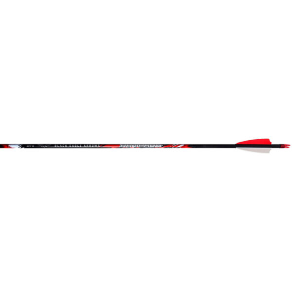 Black Eagle Rampage Arrows .003 400 2.5 in. Shield Cut 6 pk.