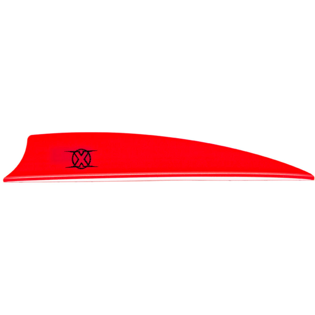 Bohning X Vanes Shield Cut 3 in. Neon Red 36 pk.