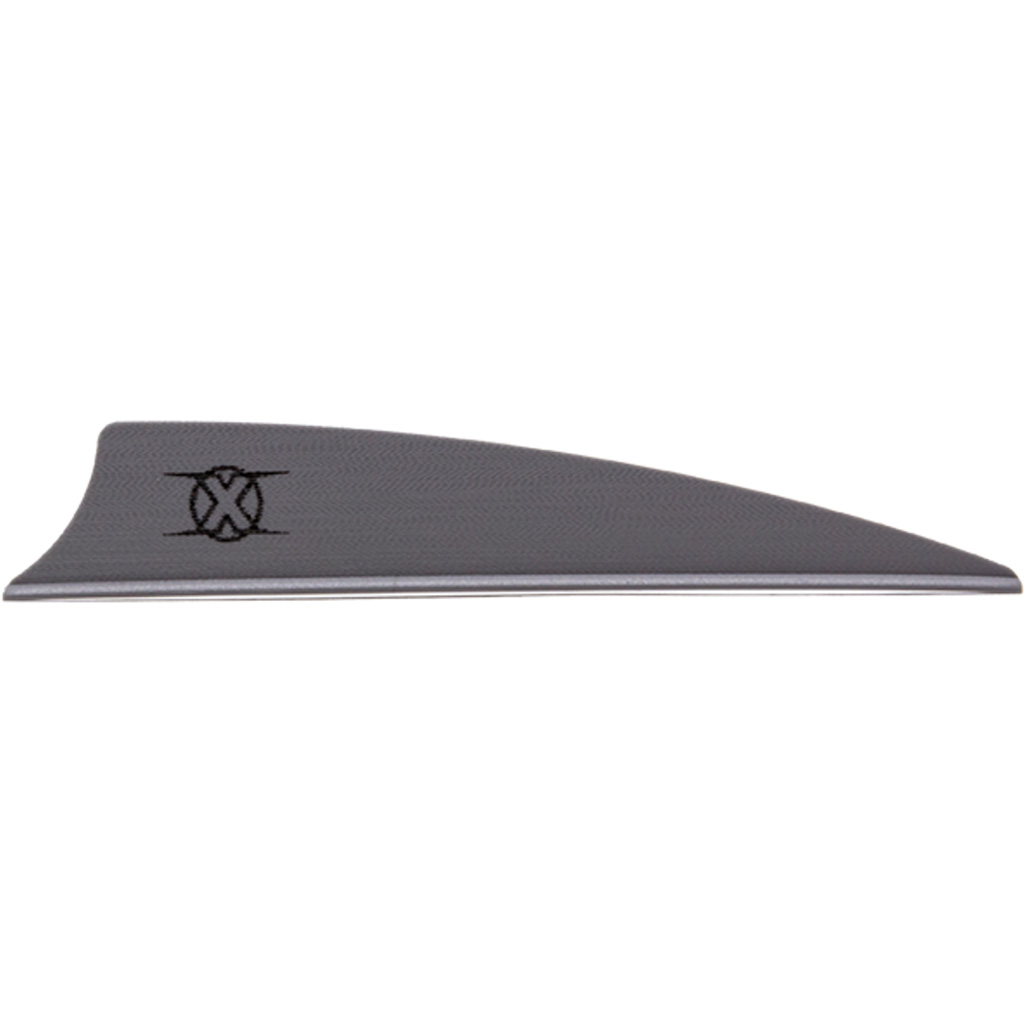 Bohning X Vanes Shield Cut 3 in. Silver 36 pk. - Image 2