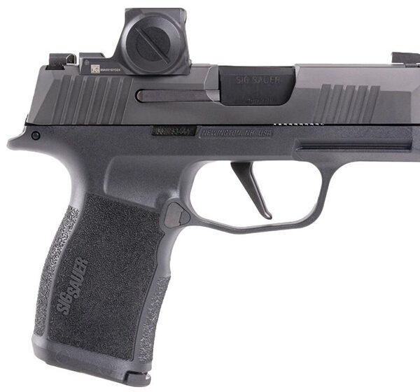P365X 9mm 3.1″ ROMEOX Compact Blk 2/12rd
