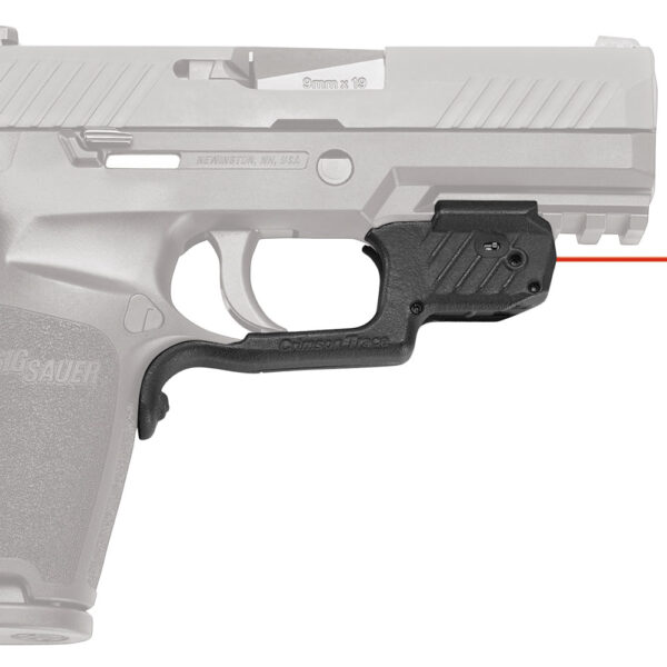 Crimson Trace 0177701 Laserguard Fits Sig P320 (Except Subcompact)/M17/M18, Red Laser Black Polymer