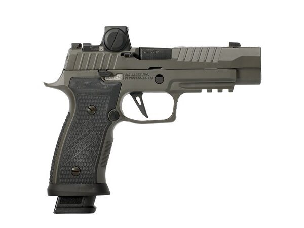P320 AXG Legion Romeo X 9mm 3.9″ Grey (3) 21-rd