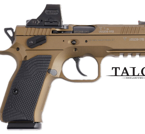 CZ Shadow 2 Compact 9mm Holosun Brnz 15rd TALO