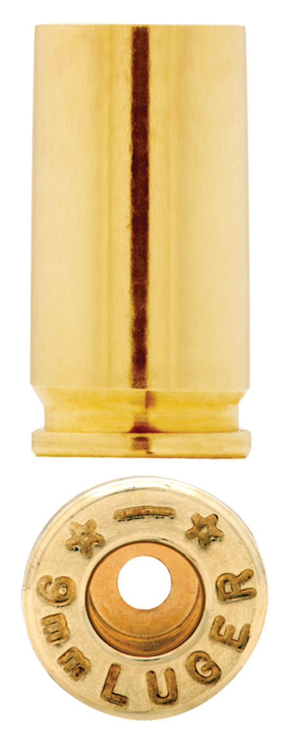 Starline Brass 9EUP100 Unprimed Cases 9mm Luger Handgun Brass 100 Per Bag