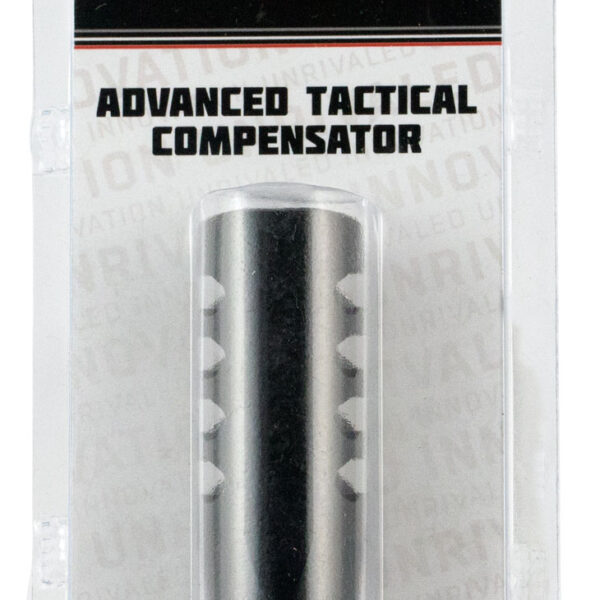 Seekins Precision 0011510039 ATC Muzzle Brake Black Melonite 416R Stainless Steel with 5/8″-24 tpi Threads for 7.62x51mm NATO AR-10