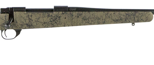 Howa HHS63703 M1500 HS Precision 7mm Rem Mag 3+1 24″ Barrel, Black Metal Finish, Green Black Webbed Fixed HS Precision Stock