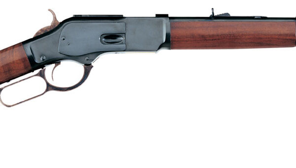 Taylors & Company 550282 1873 Carbine 357 Mag Caliber with 10+1 Capacity, 19″ Blued Barrel, Color Case Hardened Metal Finish & Walnut Stock Right Hand (Full Size)