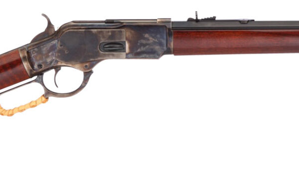 Taylors & Company 550172COM 1873 Comanchero 45 Colt (LC) Caliber with 10+1 Capacity, 20″ Blued Barrel, Color Case Hardened Metal Finish & Walnut Straight Stock Right Hand (Full Size)