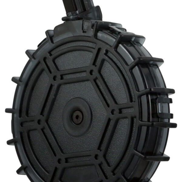 ProMag REMA4 Standard  70rd Drum 22 LR Fits Remington 597 Smoke Polycarbonate