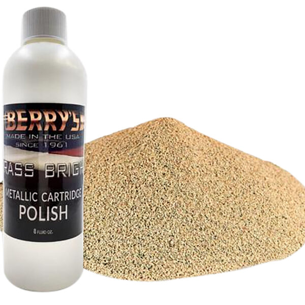 Berry’s 73743 Brass Polishing Kit  8 oz. Bright Brass/ 6 lbs. Corn Polishing Media
