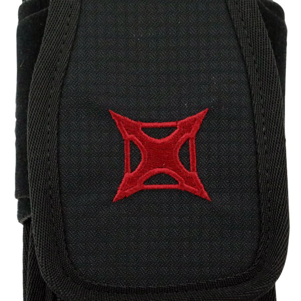 Vertx VTX5140BK Phone/Multi-Tool Pouch VTX 7″ H x 4″ W x 2″ D Black Cordura w/Velcro Closing