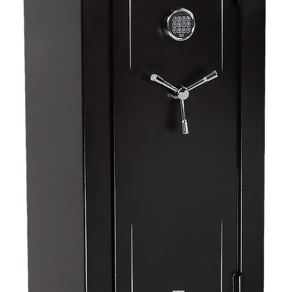 Sports Afield SECSA5924P Preserve SA5924P Electronic Keypad/Key Entry Black Textured Steel Holds 24 + 4 59″ H x 24″ W x 20″ D Fireproof- Yes