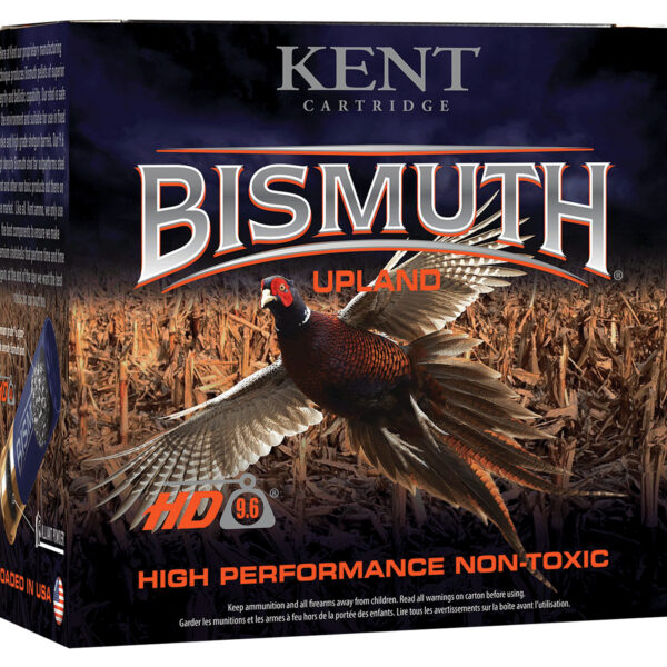 Kent Cartridge B12U305 Bismuth Upland 12 Gauge 2.75″ 1 1/16 oz Bismuth 5 Shot 25 Per Box/ 10 Case