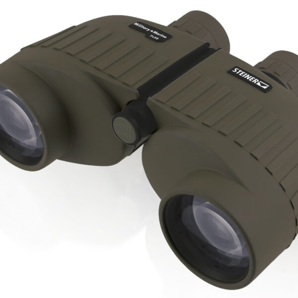 Steiner 2038 Military-Marine  7x50mm Porro Prism, Sports-Auto Focus, OD Green Makrolon w/Rubber Armor