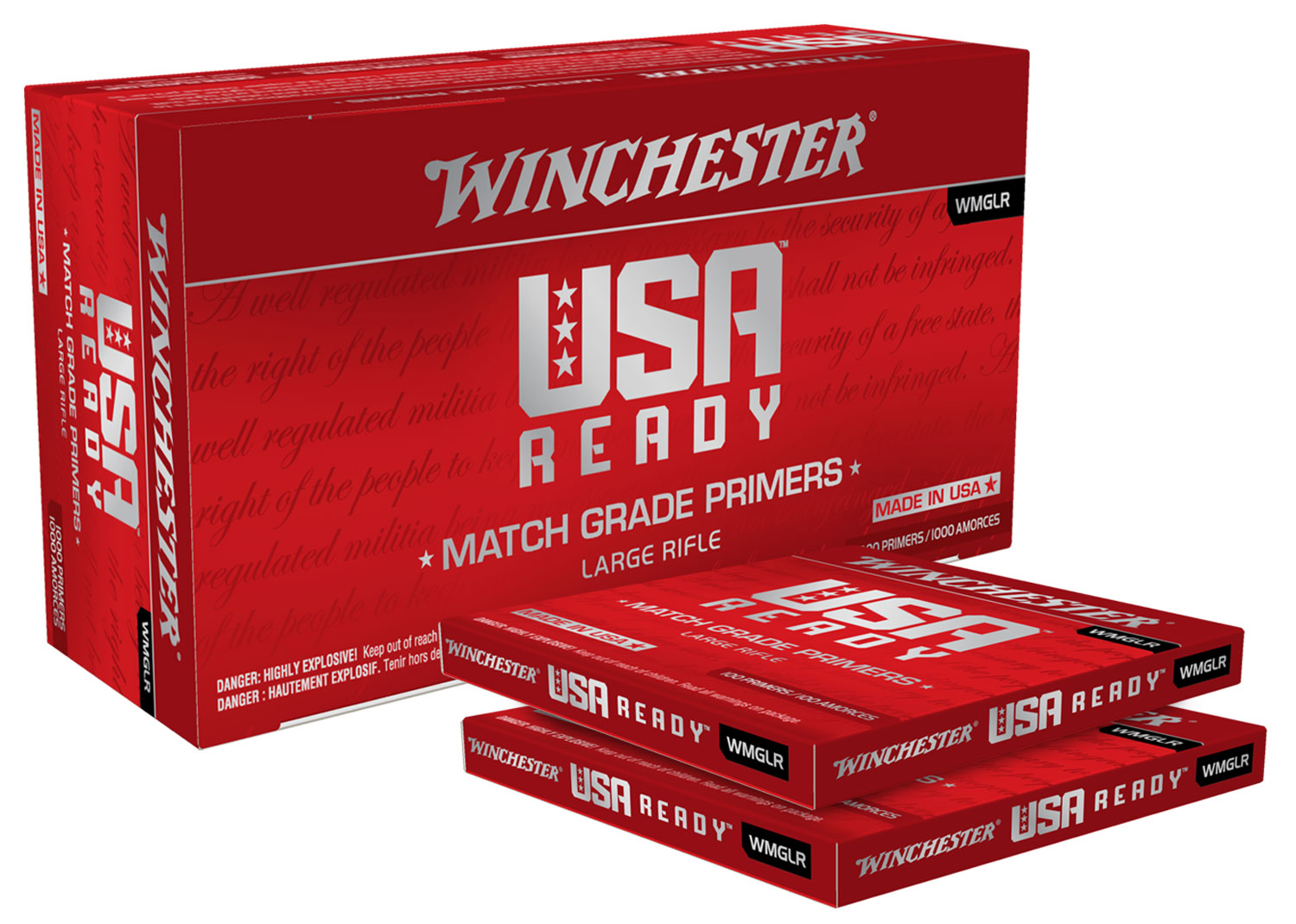 Winchester Ammo WMGSR Centerfire Small Rifle 1000 Per Box/5 Case