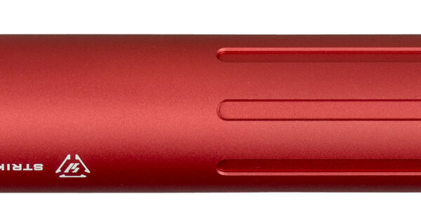 Strike ARCARPRESLICKRED Receiver Extension Tube  AR Pistol Platform Red Anodized Aluminum AR Carbine