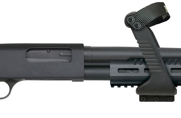 Mossberg 50647 590 Shockwave Shock ‘N’ Saw 12 Gauge 3″ 14.38″ 5+1 Blued Black Fixed Raptor Birdshead Grip