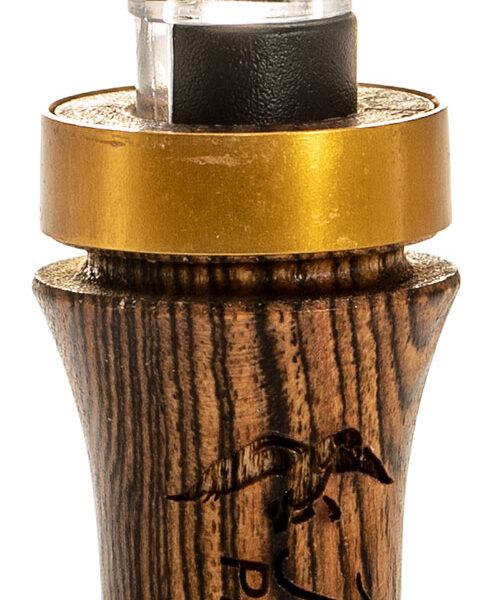 Duck Commander DCPROB Pro Series Bocote Open Call Double Reed Mallard Hen Sounds Attracts Ducks Brown Wood
