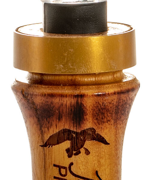 Duck Commander DCPROBH Pro Series Burnt Hedge Open Call Double Reed Mallard Hen Sounds Attracts Ducks Brown Wood