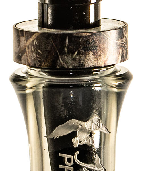 Duck Commander DCPROAS Jase Robertson Friction Open Call Double Reed Mallard Hen Sounds Attracts Ducks, Smoke Gray Acrylic