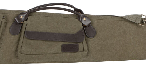 Heritage Cases 54352 North Platte Shotgun Case Olive Canvas/Leather 52″
