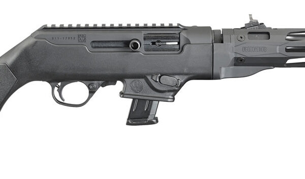 Ruger 19116 PC Carbine *CA Compliant 9mm Luger 10+1 16.12″ Fluted Barrel, Type III Hard Coat Anodized Aluminum Alloy Receiver, Synthetic Stock, M-Lok Accessory Slots, Optics Ready