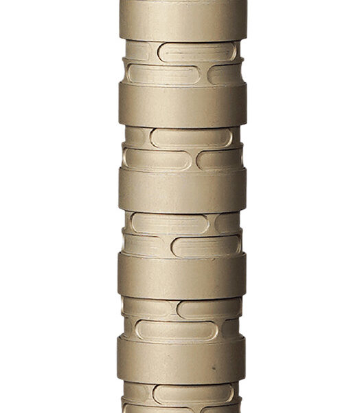 Q LLC SILER22 Erector 22 LR .99″ Tan Aluminum/Stainless Steel 1/2″-28 tpi