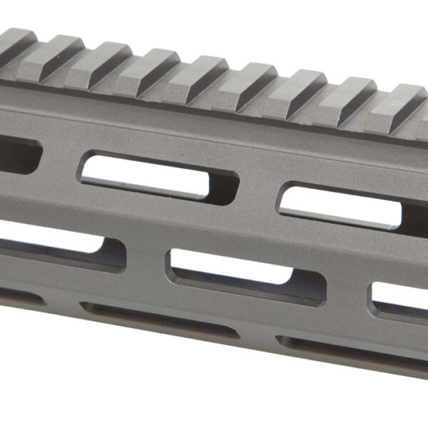 Q LLC 6HBMLOKHG Handguard M-LOK Aluminum Gray Q LLC Honey Badger 6″