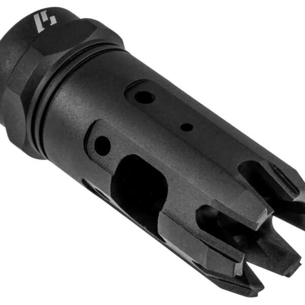 Strike Industries MK9COMP Mini King Comp Black Steel with 1/2″-28 tpi Threads & 2.30″ OAL for 9mm Luger AR-Platform
