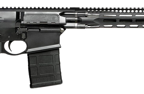 Daniel Defense 0215707258047 DD5 V3 7.62x51mm NATO 16″ 20+1 Black Hard Coat Anodized Black Phosphate 6 Position w/SoftTouch Overmolding Stock Black Polymer Grip