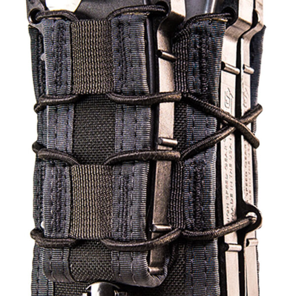 High Speed Gear 112RP0BK TACO X2RP Mag Pouch Triple Black Nylon MOLLE Compatible w/ Rifle Compatible w/ Pistol