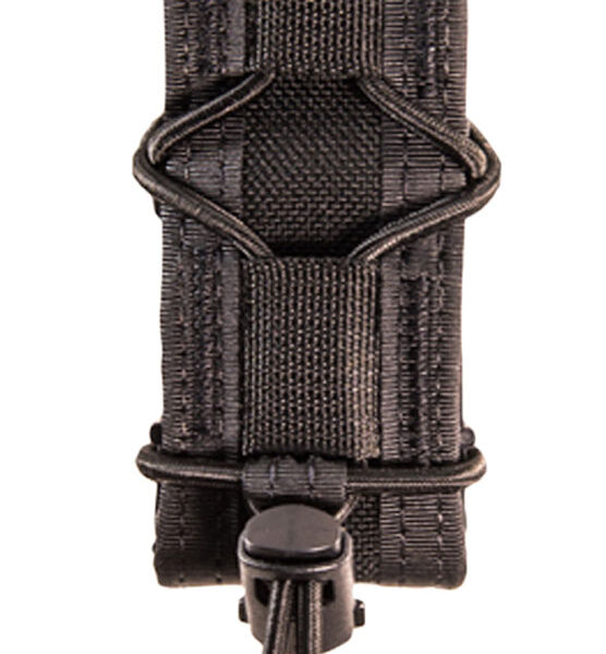 High Speed Gear 13PT10BK TACO Mag Pouch Single Black Nylon Belt Compatible w/ Pistol