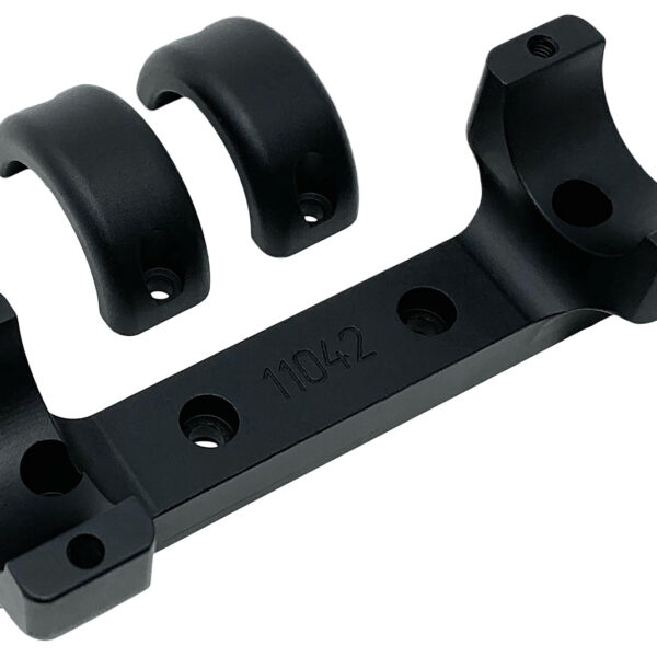 DNZ 11042 Game Reaper-Traditions Scope Mount/Ring Combo Matte Black 1″