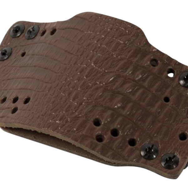 Limbsaver 12522 CrossTech Leather IWB/OWB Dark Brown Leather Belt Clip Ambidextrous