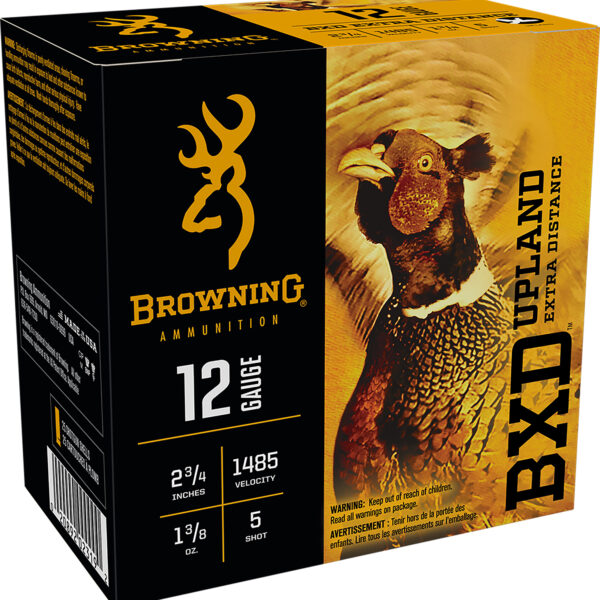 Browning Ammo B193511225 BXD Upland 12Gauge 2.75″ 1 3/8oz 5Shot 25 Per Box/10 Case