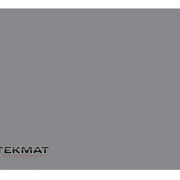 TekMat TEKR17TMLOGOGY  Cleaning Mat Gray Rubber 11″x17″ TEKMAT Logo