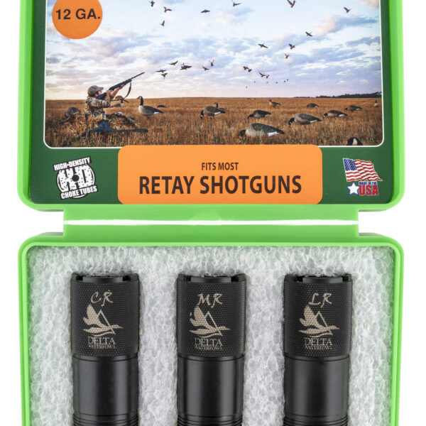 Carlson’s Choke Tubes 07779 Delta Waterfowl Retay 12 Gauge Mid/Long/Close Range 17-4 Stainless Steel