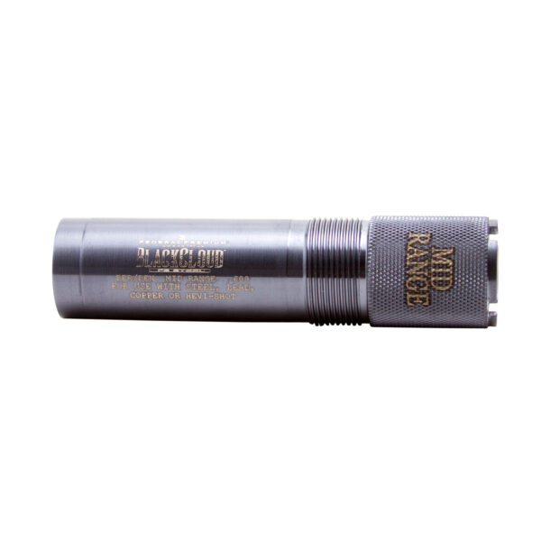 Carlson’s Choke Tubes 09022 Black Cloud Berretta/Benelli Mobil 20 Gauge Mid-Range Steel Titanium Coated