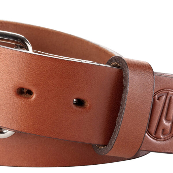 1791 Gunleather BLT014246CBRA 01 Gun Belt Classic Brown Leather 42/46 1.50″ Wide Buckle Closure