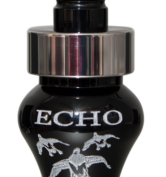 Echo Calls 80002 Boss  Open Call Single Reed Mallard Sounds Attracts Ducks Black Acrylic