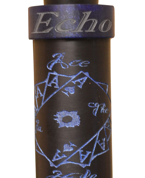 Echo Calls 90022 Ace in The Hole  Single Reed Attracts Ducks/ Mallard Sounds Matte Black Acrylic