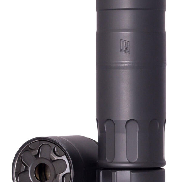RUGGED SUPPRESSOR MIC01762 Micro30 7.62mm 1.50″ Black Cerakote 17-4 Stainless Steel 5/8″-24 tpi