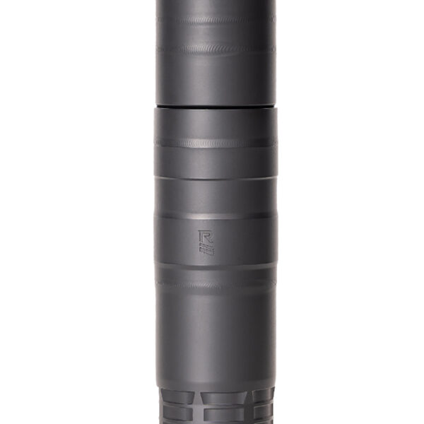 Rugged Suppressors RAD01762 Radiant762  7.62mm 1.50″ Diameter, 17-4 Stainless Steel, Black Cerakote Finish, 5/8″-24 tpi